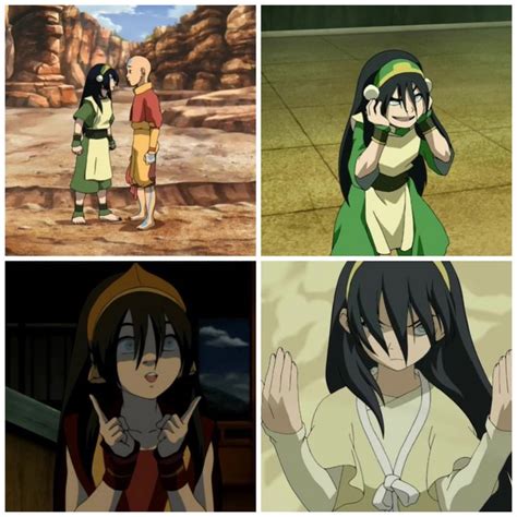 avatar toph hair down|More.